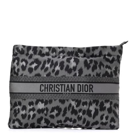 dior travel zipped pouch.